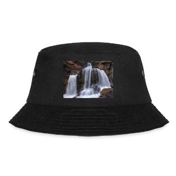 Cow Escape Waterfall - Bucket Hat - black - Front - Lela (165cm)