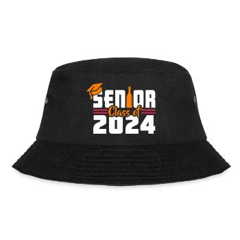 Graduation 2024 - Bucket Hat - black - Front - Lela (165cm)