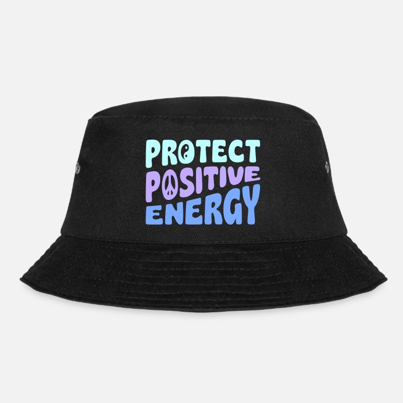 Protect Positive Energy - Bucket Hat - Schwarz