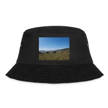 Donkeys, Mountains, Meadows - Bucket Hat - black - Front - Lela (165cm)