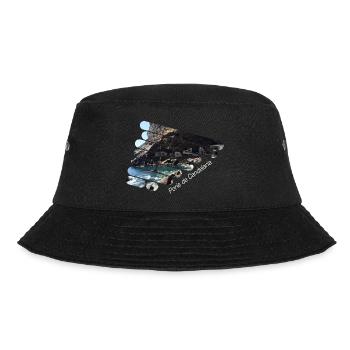 La Palma Poris de Candelaria Schmugglerbucht - Bucket Hat - Schwarz - Vorne - Lela (165cm)