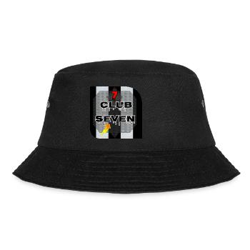 CLUB SEVEN 7 - Bucket Hat - Schwarz - Vorne - Lela (165cm)
