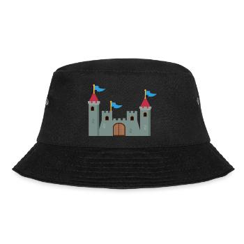 Castle - Bucket Hat - black - Front - Lela (165cm)