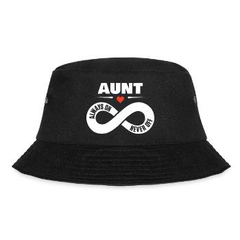 Cadeau pour la chemise Dear Aunt Heart - Bob - noir - Devant - Lela (165cm)