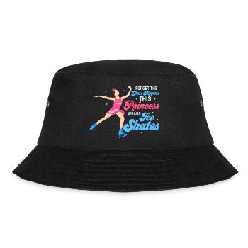 Fairy Tales on Ice: Slippers to Skates - Bucket Hat - Schwarz - Vorne - Lela (165cm)