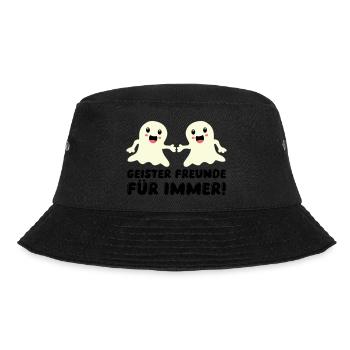 ghosts friends for ever - Bucket Hat - black - Front - Lela (165cm)