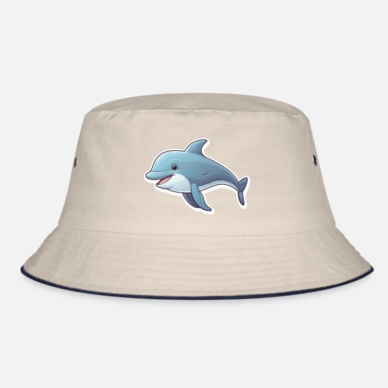 Delfin niedlich Bucket Hat
