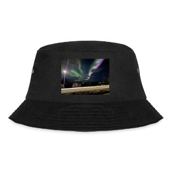 Aurora northern lights - Bucket Hat - black - Front - Lela (165cm)