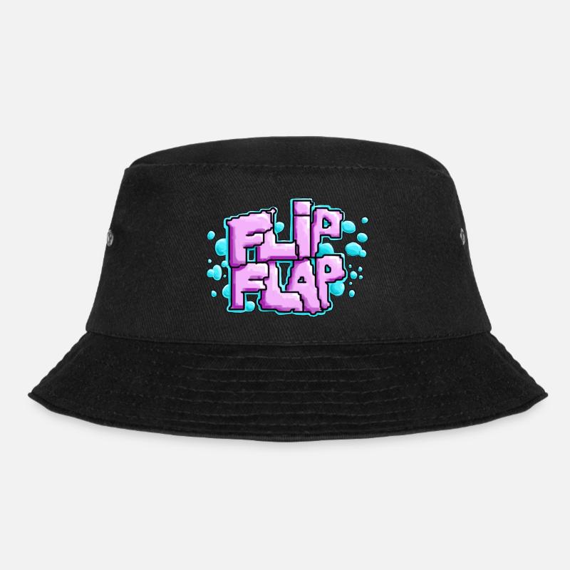 Klappklappe - Bucket Hat - Schwarz