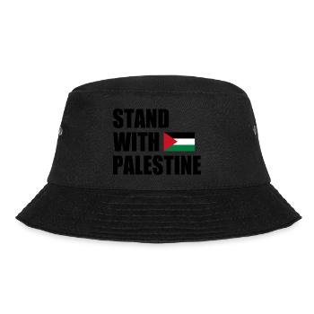 Stand with palestine - Bucket Hat - black - Front - Lela (165cm)