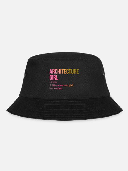 Architecture Architecture Architecture - Bucket Hat - black