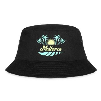 mallorca 02 - Bucket Hat - Schwarz - Vorne - Lela (165cm)