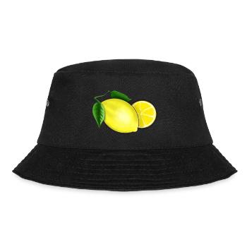 Citron frais avec feuille - Bob - noir - Devant - Lela (165cm)