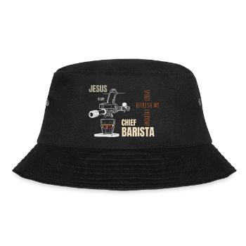 My Chief Barista - Bucket Hat - black - Front - Lela (165cm)
