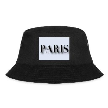 Paris - Bucket Hat - Schwarz - Vorne - Lela (165cm)