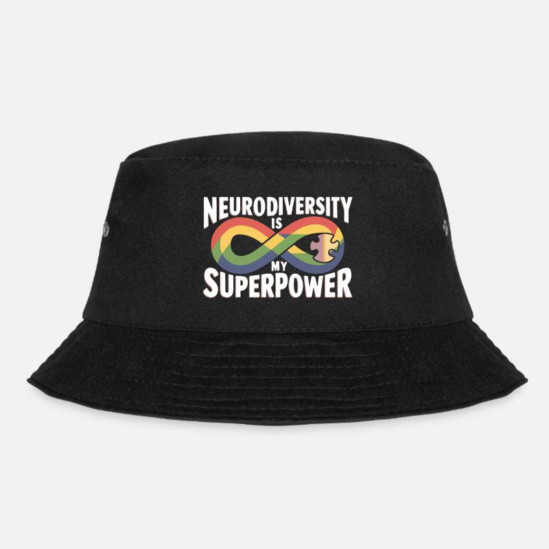 La neurodiversité est mon superpouvoir - Bob - noir