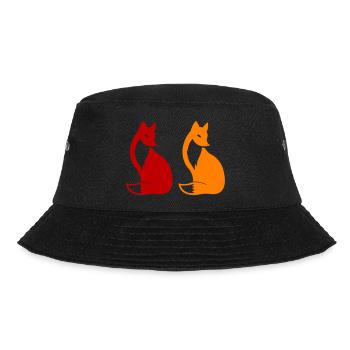 fox 2 - Bucket Hat - Schwarz - Vorne - Lela (165cm)