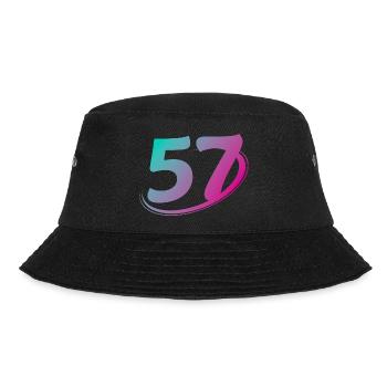 Number 57 multicolor - Bucket Hat - black - Front - Lela (165cm)