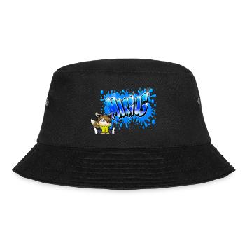 MARIUS GRAFFITI NAME PRINT - Bob - noir - Devant - Lela (165cm)