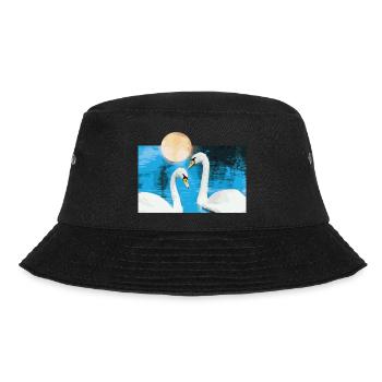 Swan - Bucket Hat - black - Front - Lela (165cm)