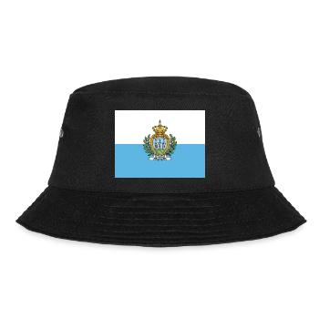 San Marino - Bucket Hat - Schwarz - Vorne - Lela (165cm)