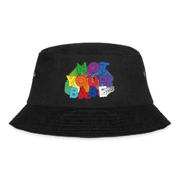 NOT YOUR BABE - Bucket Hat - black - Front - Lela (165cm)