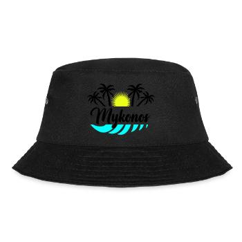 Mykonos - Bucket Hat - black - Front - Lela (165cm)