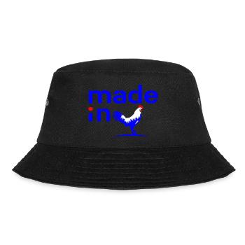 Hergestellt in Frankreich - Bucket Hat - Schwarz - Vorne - Lela (165cm)