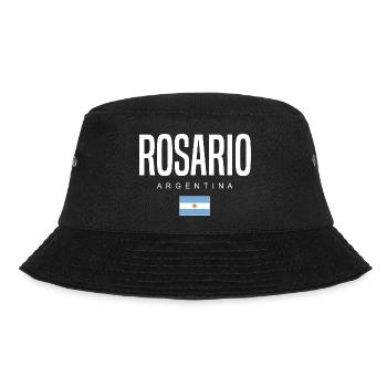 Rosario Argentina Argentinian - Bucket Hat - black - Front - Lela (165cm)