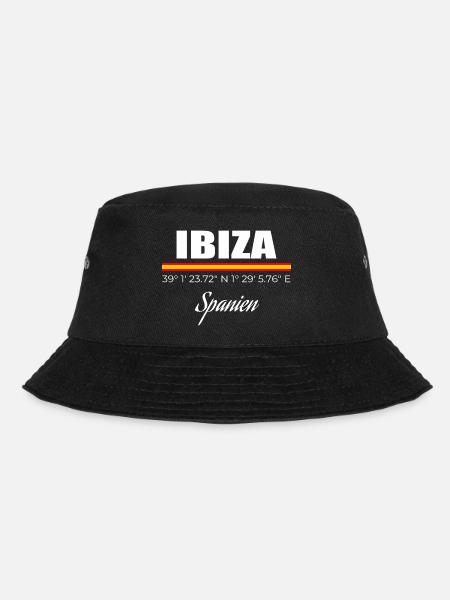 Ibiza - Bucket Hat - Schwarz
