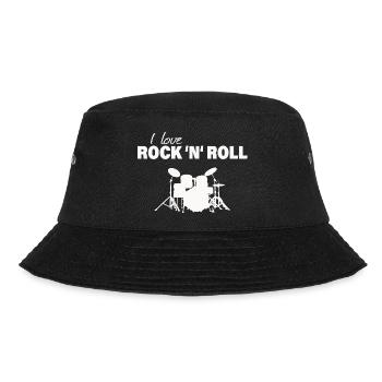 Rock and Roll - Bucket Hat - black - Front - Lela (165cm)