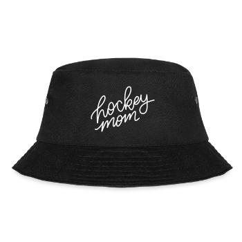 Hockey Mom Drehbuch - Bucket Hat - Schwarz - Vorne - Lela (165cm)