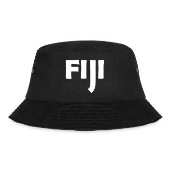Fiji - Fiji - Islands - Pacific - South Seas - Bucket Hat - black - Front - Lela (165cm)