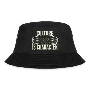 Mikrobiologie - Bucket Hat - Schwarz - Vorne - Lela (165cm)