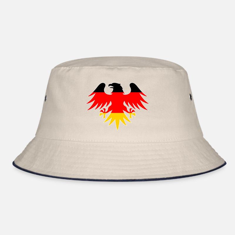 German flag eagle motif Bucket Hat