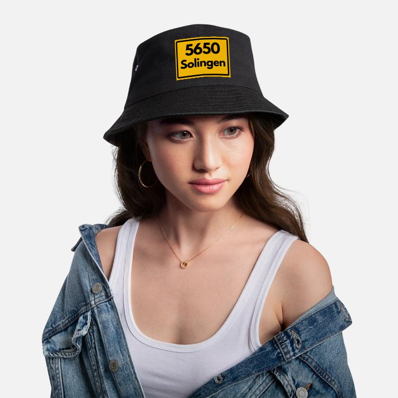 OLD POSTCODE POSTCODE RETRO 5650 SOLINGEN Bucket Hat