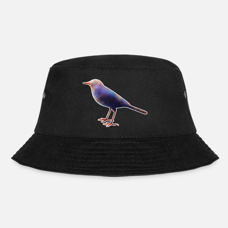 Schafstelze.1 - Bucket Hat - Schwarz