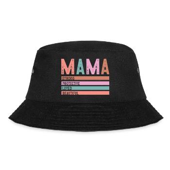 Maman Forte Protectrice Aimée - Bob - noir - Devant - Lela (165cm)