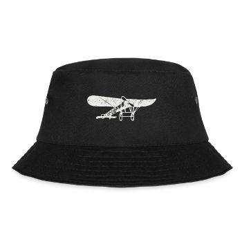 Airplane - Bucket Hat - Schwarz - Vorne - Lela (165cm)