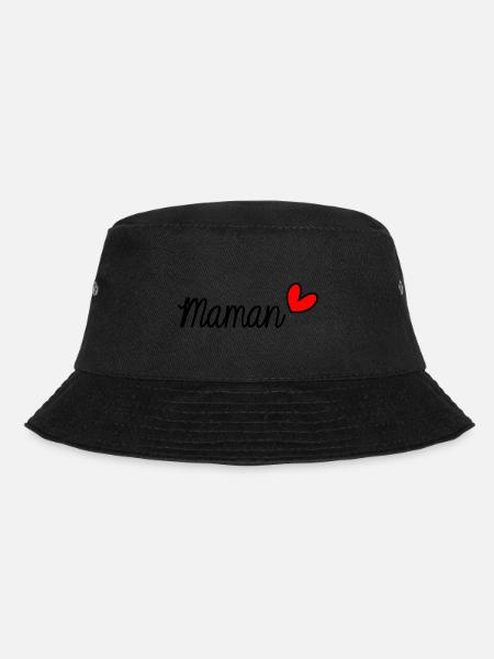FÊTE DES MÈRES. BONNE FÊTE MAMAN. MAMAN. JE T'AIME - Bob - noir