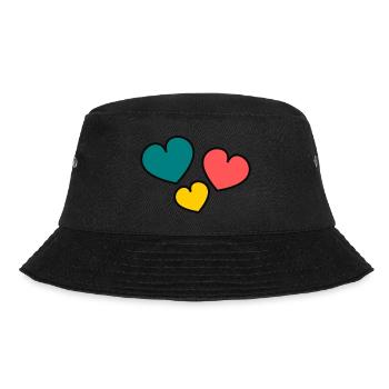 CŒUR. CŒURS. HEART. BISOU. SMACK. BISOUS. - Bob - noir - Devant - Lela (165cm)