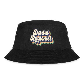 Rétro Hygiéniste dentaire Est. 2023 Dentiste diplômé - Bob - noir - Devant - Lela (165cm)