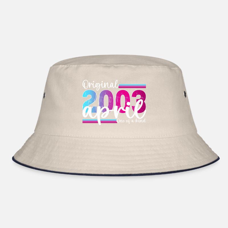 20th birthday Mrs. Magenta April born 2003 Bucket Hat