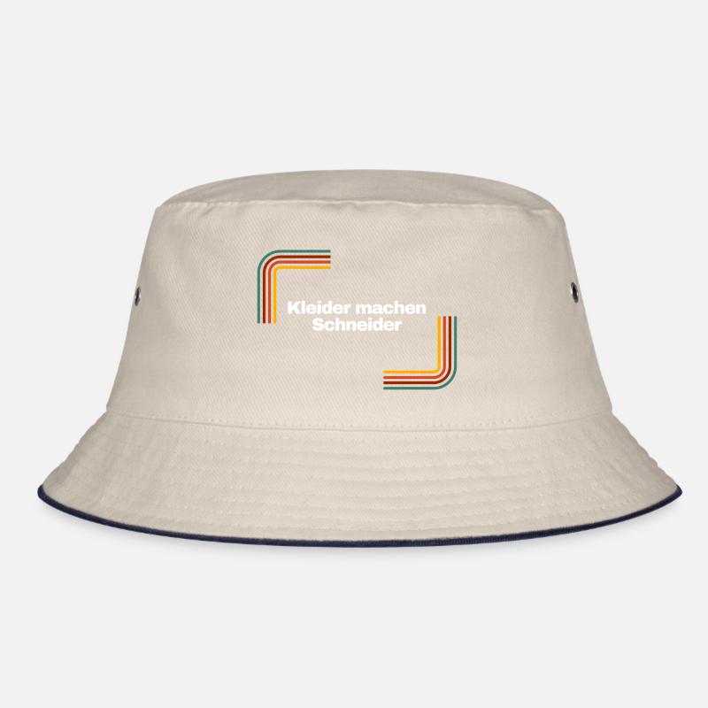 Kleider machen Schneider | Shirt, Geschenk Bucket Hat