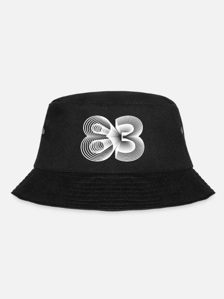 1983 - Bucket Hat - black