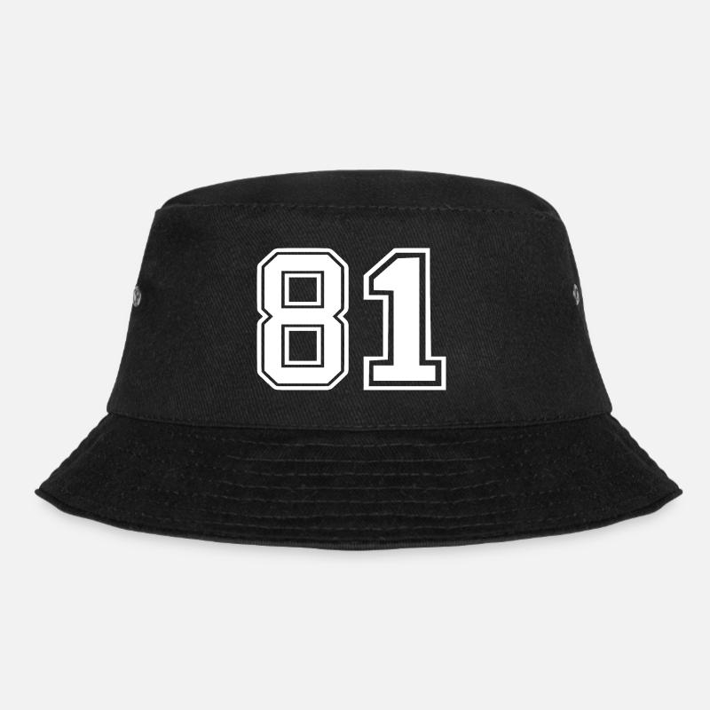 81 - Bucket Hat - Schwarz