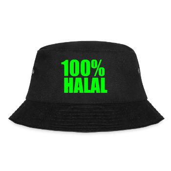 Halal - Bucket Hat - Schwarz - Vorne - Lela (165cm)