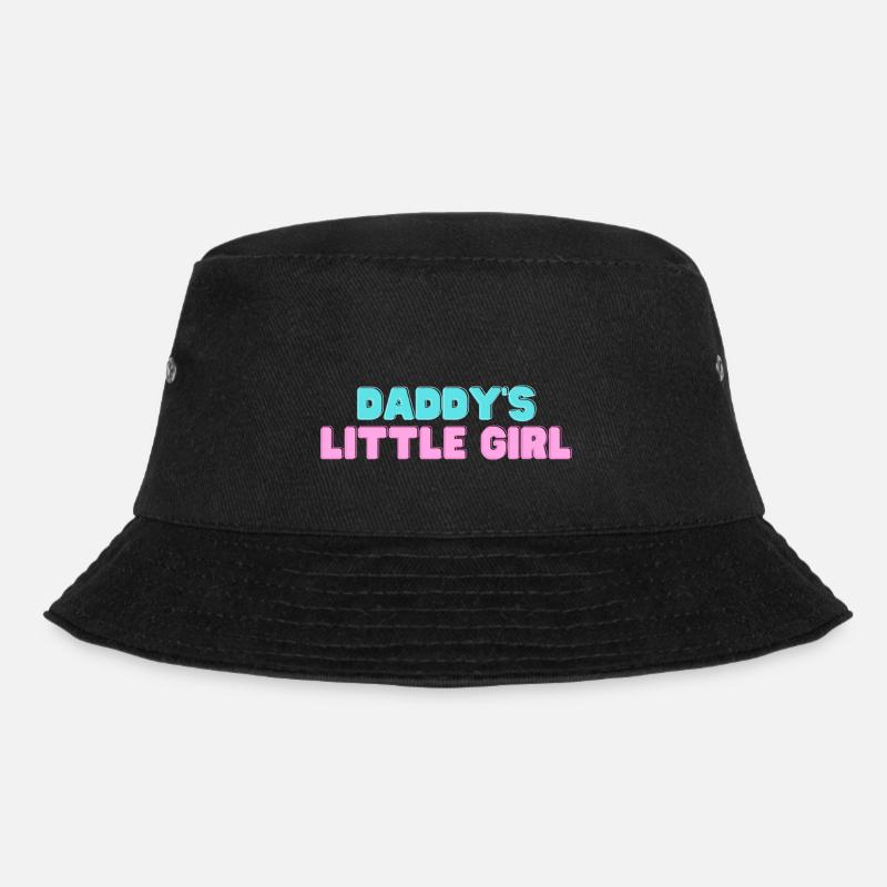 Papas kleines Mädchen - Bucket Hat - Schwarz