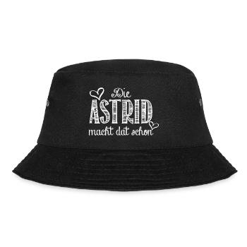Astrid - Bucket Hat - Schwarz - Vorne - Lela (165cm)