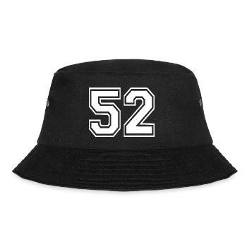 52 - Bucket Hat - black - Front - Lela (165cm)